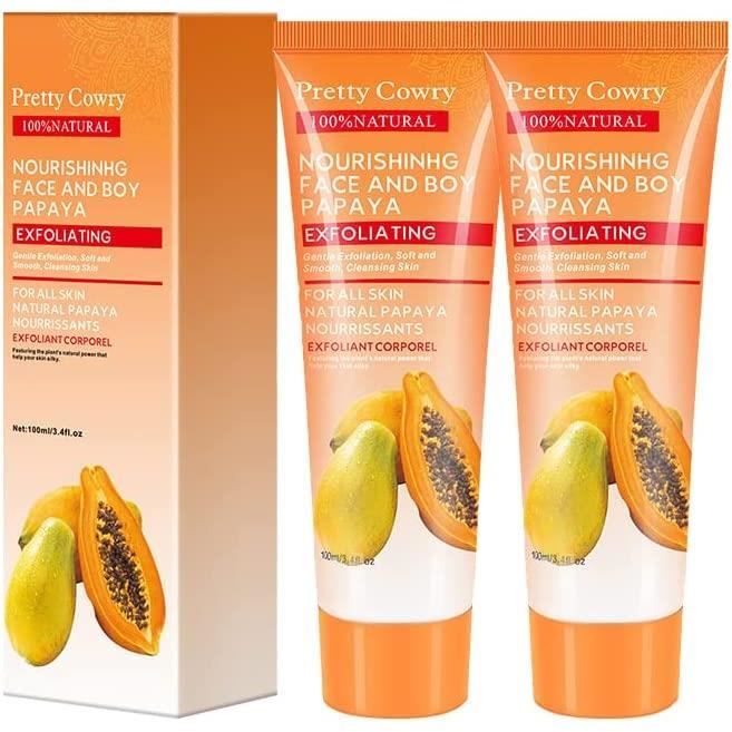 Papaya Whitening Deep Exfoliator, Papaya Whitening Cream