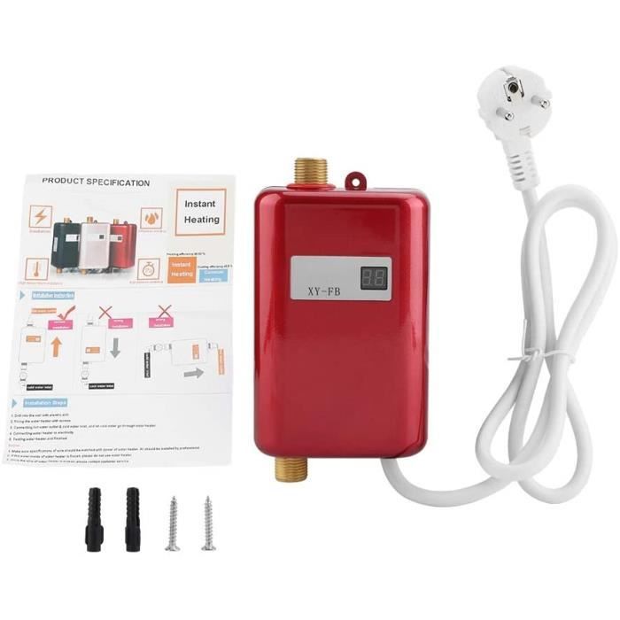 Chauffe-eau, 5500w Cuisine Salle De Bains Instantané Électrique Robinet
