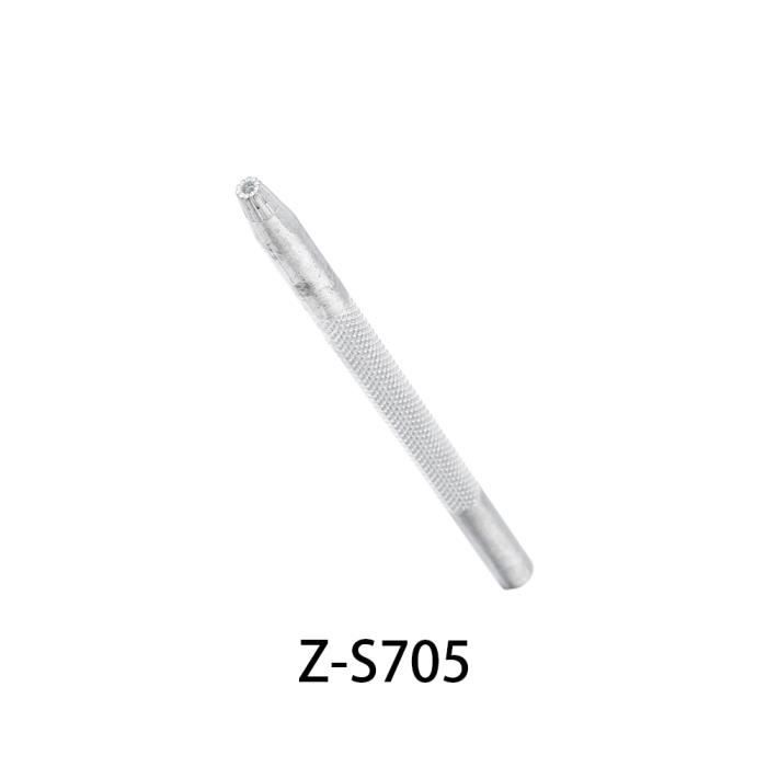 Lot De 5 Poinçons Ovales Pour Cuir WUTA - Tailles 4x20 à 5x25 Mm - Pour Bracelets, Ceintures, Sacs