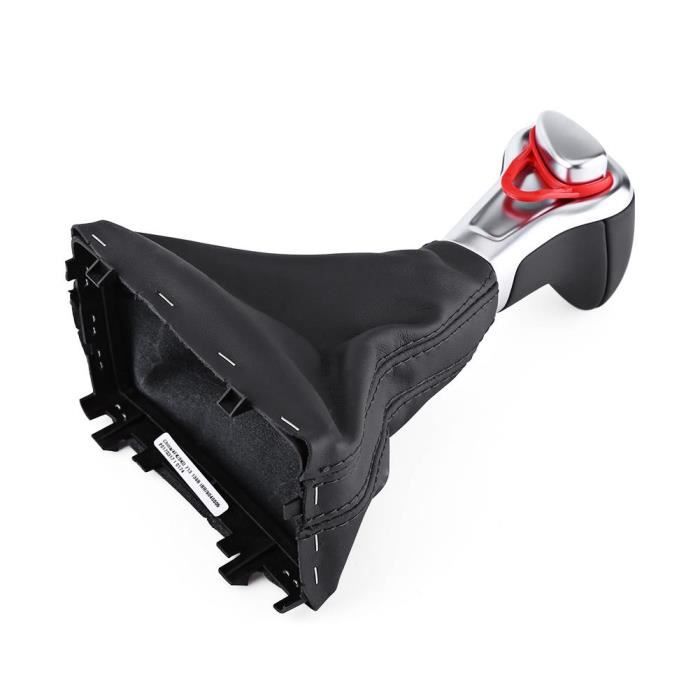Housse Levier De Vitesse En Cuir Pour Audi A4L A6L Q5 Q7 2005-2011 - Garniture Pommeau Boîte Auto