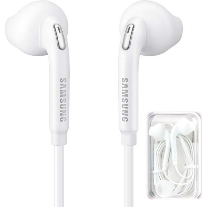 Casque Ecouteurs Kit Pieton Main Libre Oreillette Original Samsung EO-EG920BW