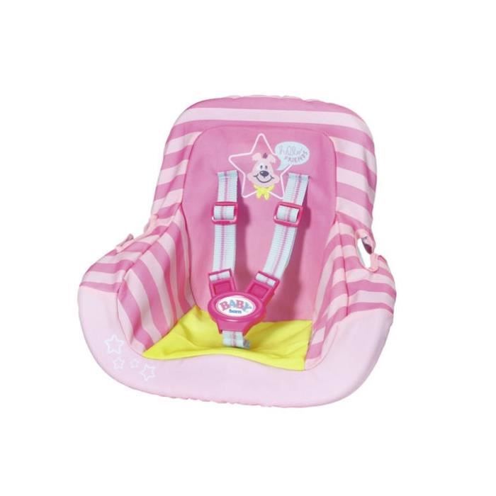 Siège Auto Bayer Design Pour Poupée - Ceinture Sécurité Réglable - Pour Poupées Jusqu'à 46 Cm