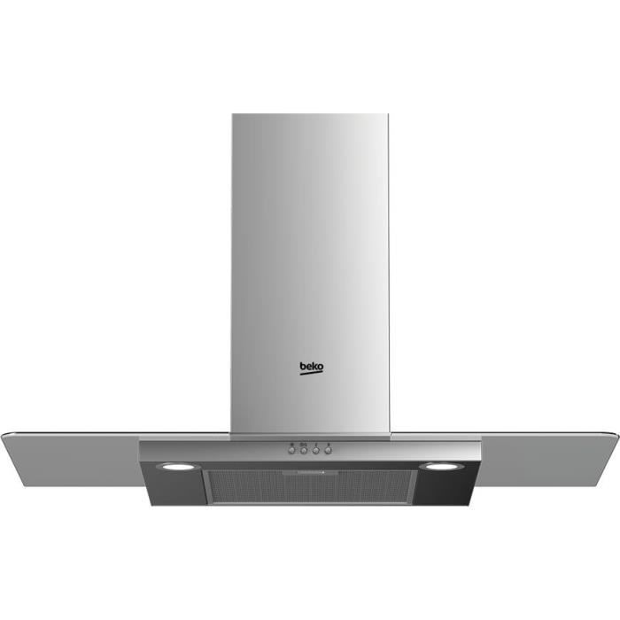 Hotte Decorative Beko Hcf91620x Achat Vente Hotte Cdiscount
