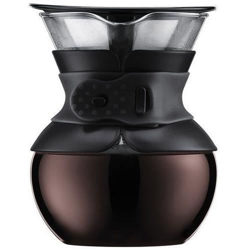 POUR OVER - Cafetière BODUM , filtre permanent maille inox, 0.5 l, 4 tasses