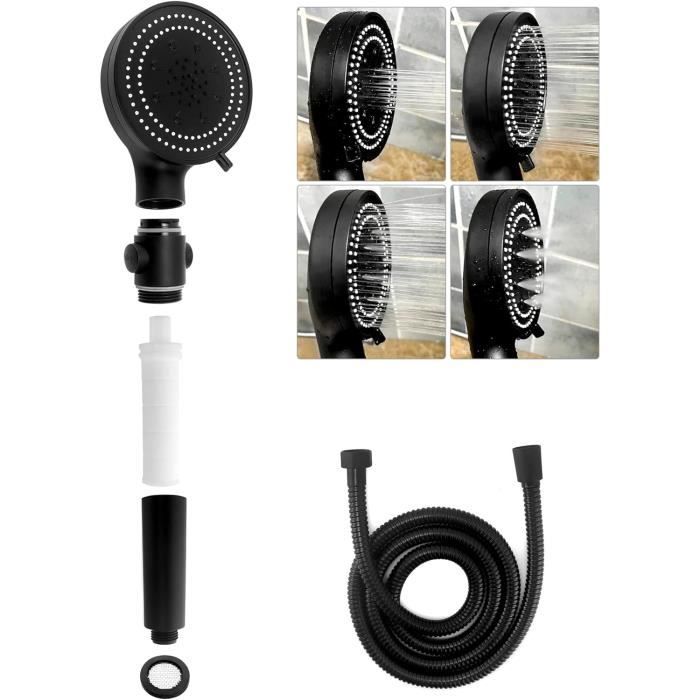 Pommeau de douche à hélice turbo haute pression avec ventilateur,3