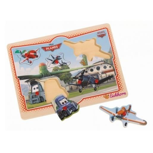 Mes premiers puzzles DISNEY PLANES 7 pieces Cdiscount Jeux Jouets