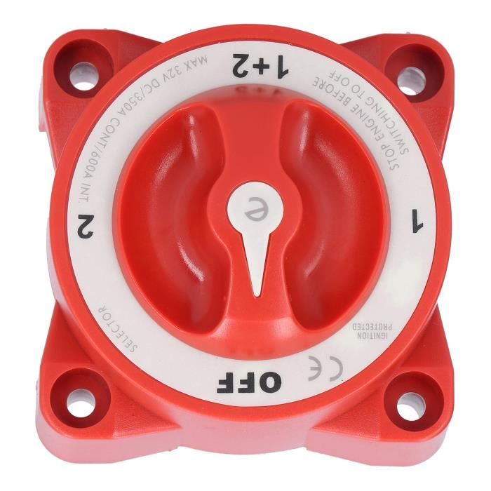 EJ.life Battery Cable Switch, Compact Battery Switch for Motorhomes for