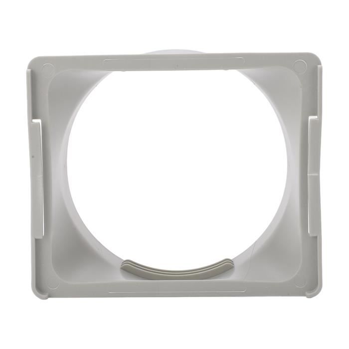 Connecteur De Tuyau D'échappement Pour Climatiseur Mobile - Adaptateur Circulaire Ou Carré, Blanc - 2