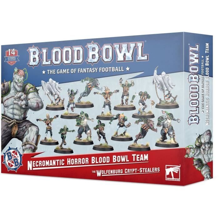 Lot De 6 Trophées Blood Bowl – Games Workshop – Jeu De Football Fantastique – Neuf