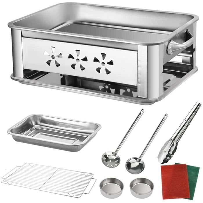 Grille De Cuisson Et Refroidissement En Acier Inoxydable - 21.6x30.5cm - Multifonction Four Et Cuisine