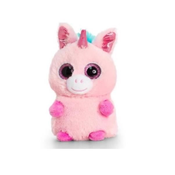 Peluche Keel Toys Mini motsu 10cm licorne rose Cdiscount Jeux
