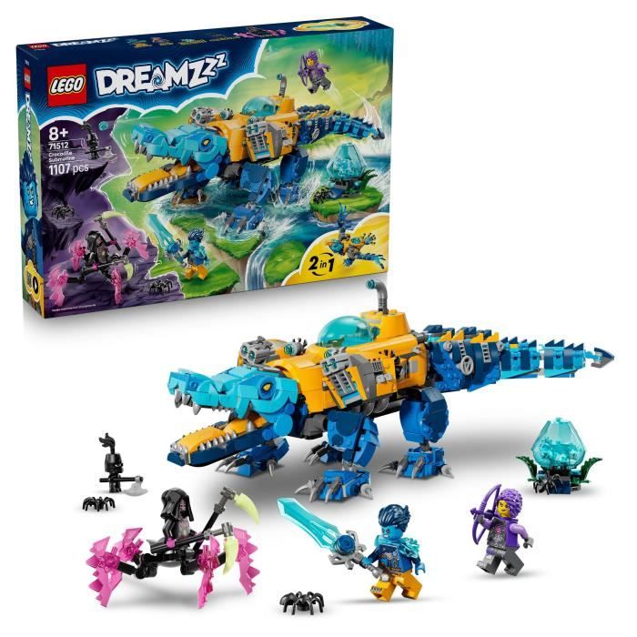 LEGO DREAMZzz Le Sous-Marin Crocodile 71512 - vue 8