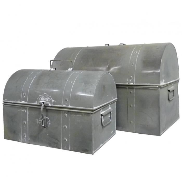 Coffre Ou Malle Bombee De Rangement Caisse A Jouets A Outils Bar