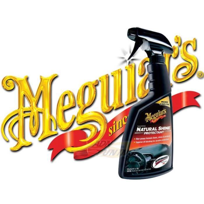 Nettoyant Plastiques Intérieurs Meguiar's G4116F 473ml - Brillance Naturelle Anti-UV