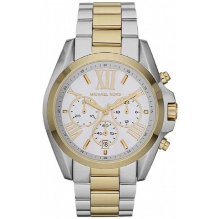 Michael kors bradshaw watch silver clearance