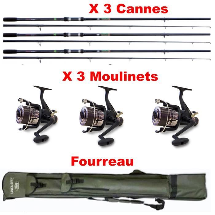 Pack moulinet carpe Clearance