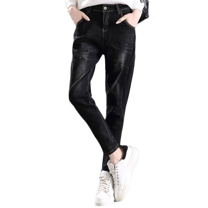 Sarouel discount cuir femme