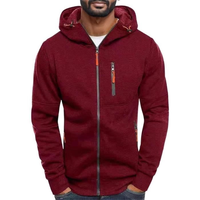 Sweat à Capuche MEDUOLA Pour Homme – Confort Chaud Avec Poche Kangourou | Automne Hiver | Pullover Casual - 3