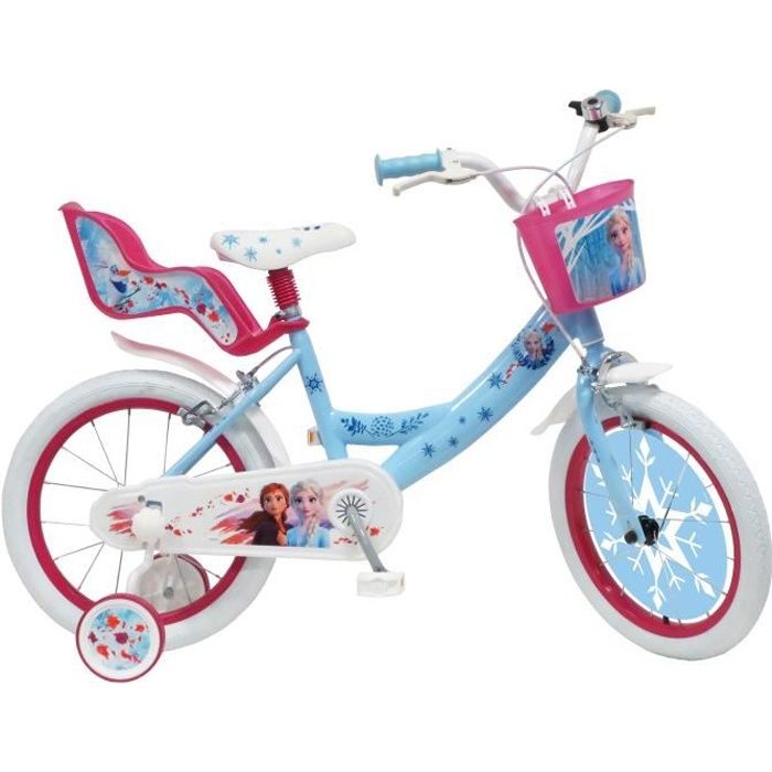 Velo fille reine sale des neiges 16 pouces