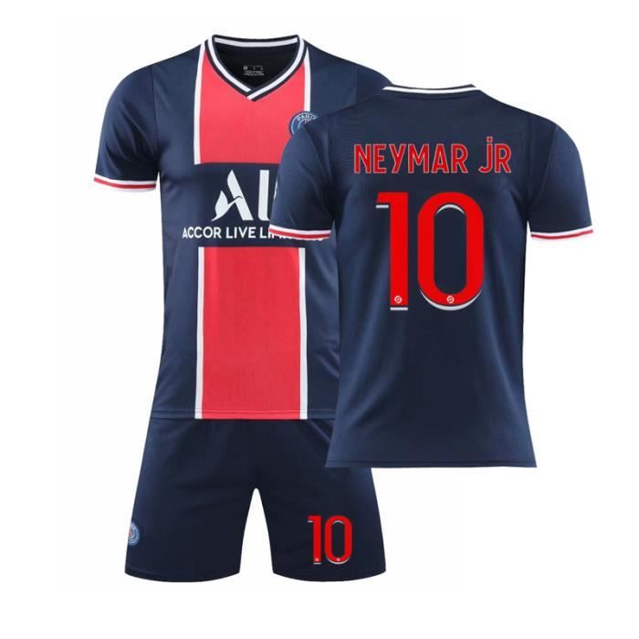 GJMQQ Paris Domicile//Extérieur 20//21 Mbappé # 7 Neymar # 10 Ensemble Maillot Adultes et Enfants Vêtements d/'entraînement de Football