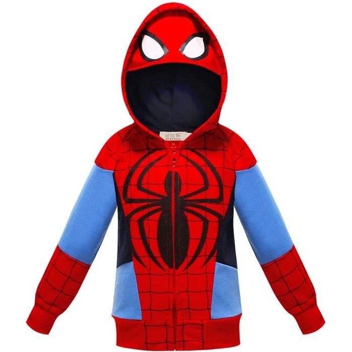 Spiderman Enfants Garçons Capuche Hoodie Veste Sweat-shirt pantalon vêtements 