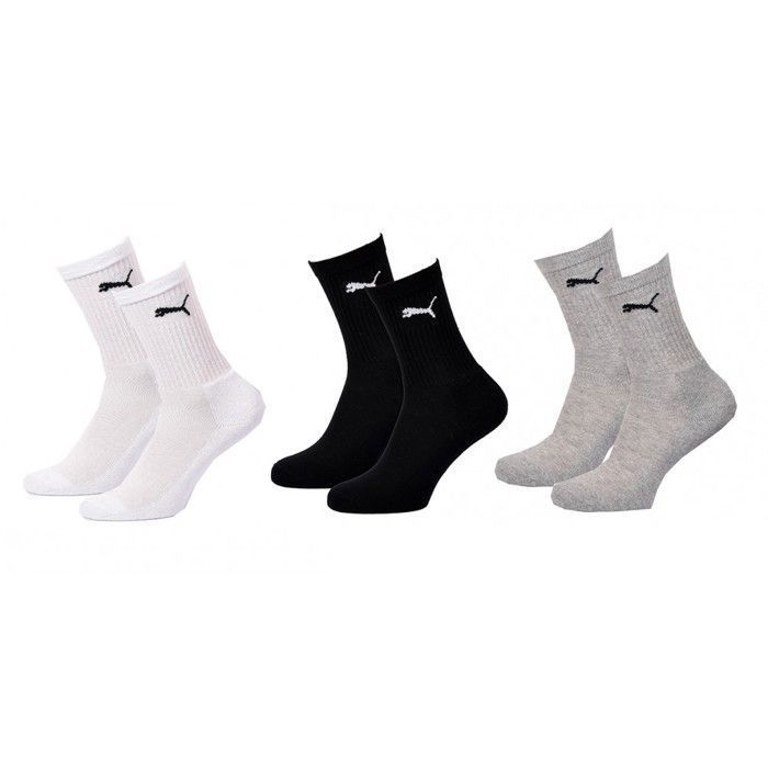 Chaussettes Sport PUMA Tennis CREW JUNIOR Pack de 3 Paires CREW JUNIOR 003