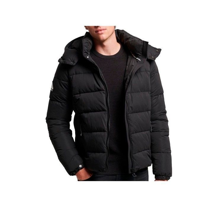 Doudoune Légère Imperméable Homme - Manteau D'hiver Chaud, Coupe-vent, Col Montant, Fermeture éclair Intégrale - 10