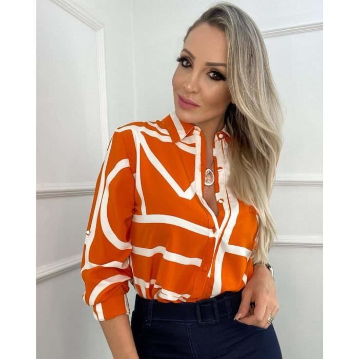 Chemise,Chemise lgante  manches longues pour femmes, chemisier de ...
