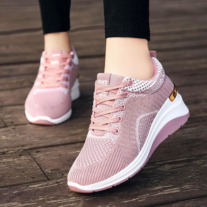 Basket compensée rose sales