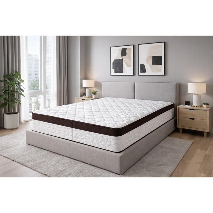 Matelas Mémoire de Forme 160x190 cm - 21 cm de Soutien Ferme et Durable Hiver et Été - MATELAS DELUXE MEMORY Matelas Mémoire de Forme 160x190 cm - 21 cm de Soutien Ferme et Durable Hiver et Été - MATELAS DELUXE MEMORY