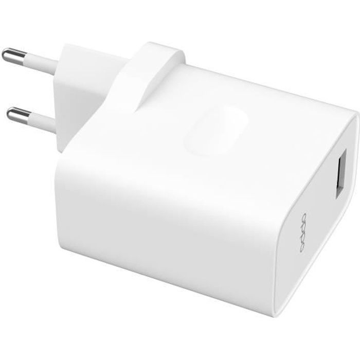 OPPO Chargeur VOOC 4.0 Charge Ultra Rapide en Basse Tension