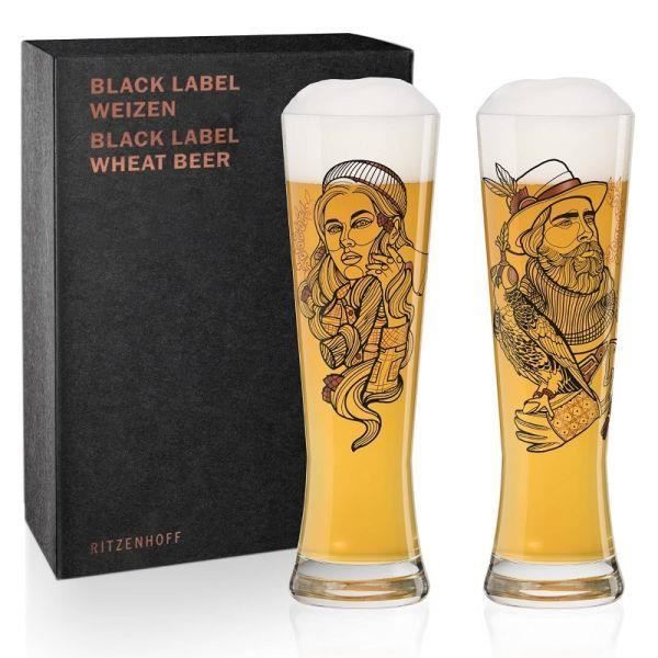 Verre à Bière Black Label Ritzenhoff 1011012 Verre à Bière Black Label Ritzenhoff 1011012