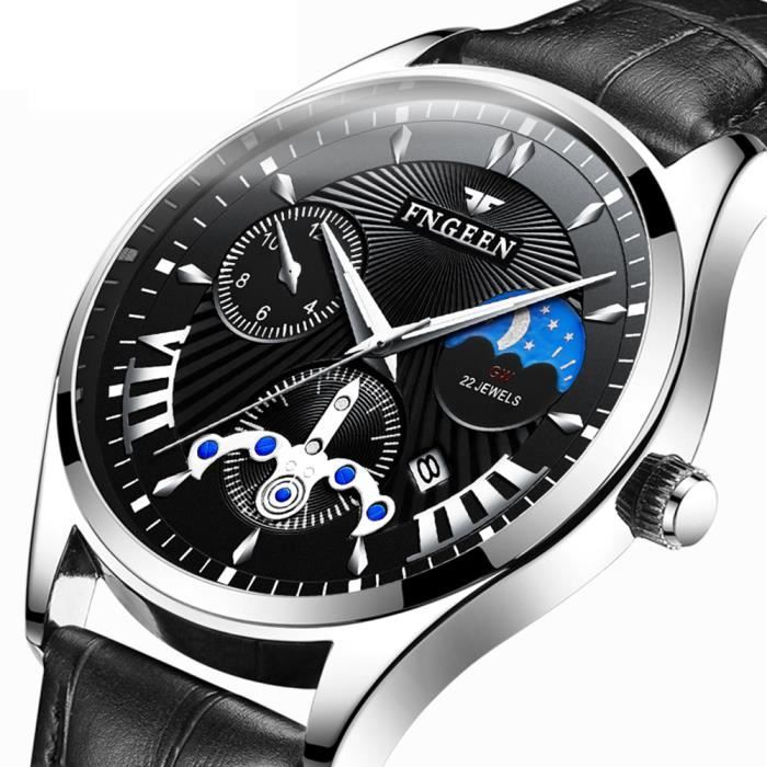 RMEGA Coffret Cadeau Montre Homme, Montre Chic, Montre pour Homme