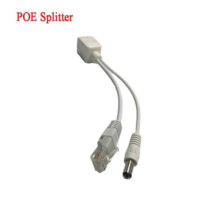 ROM Cble D'Injecteur Poe Cble Adaptateur Poe Étanche, Séparateur Poe