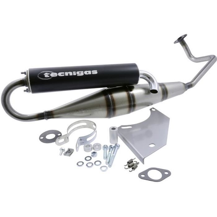 Pot d'échappement TECNIGAS Next-R pour scooter Chinois GY6 4T 139QMA-QMB 50 Scooter, Quad