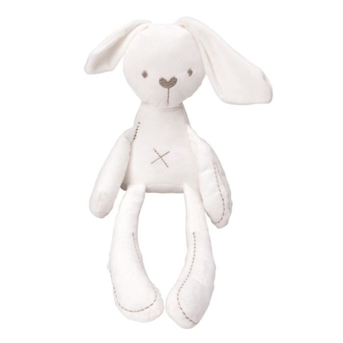 42 Doux En Peluche Animaux Mignons Poupee Lapin En Jouets Cadeau Pour Filles Tout Petits Bebe Enfants Poupee Cdiscount Jeux Jouets