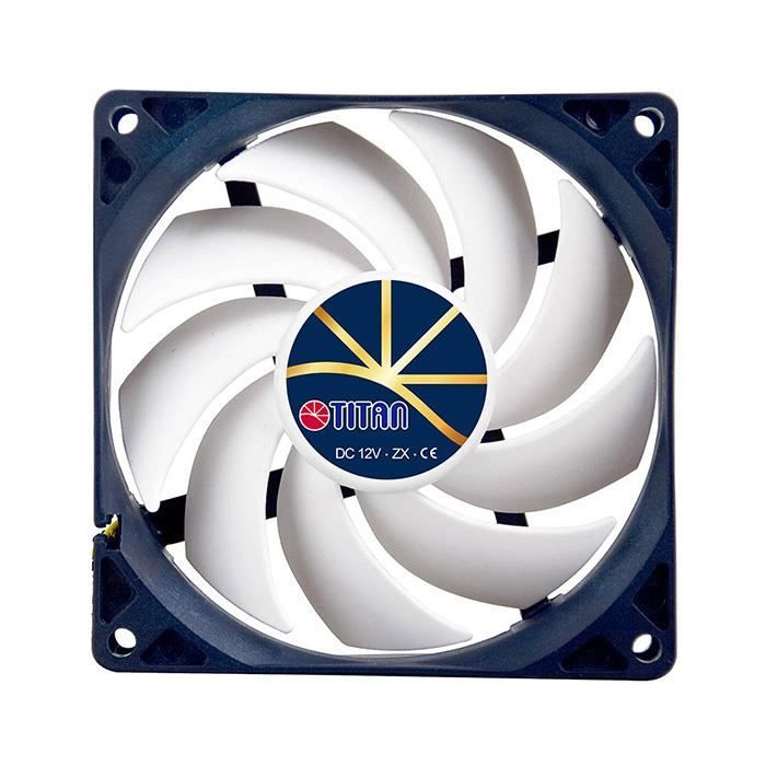 Ventilateur - TITAN - 12V - Silencieux - 47.56 CFM - Faible consommation dénergie - Titan