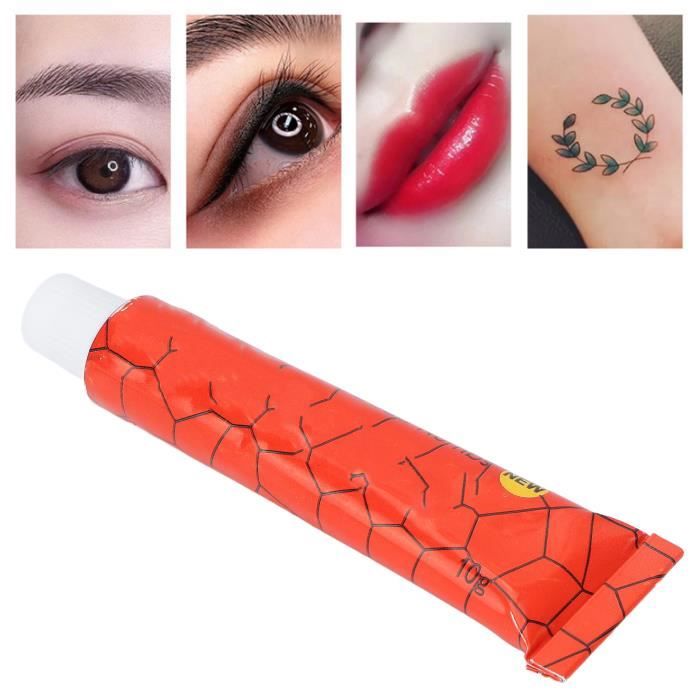 Crème Anesthésiante Pour Tatouage Et Piercing - Tube 10g, Effet Apaisant, Durée 3 Heures, étanche