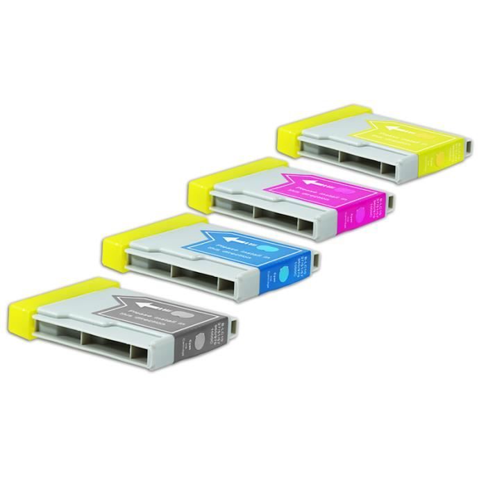 Brother DCP 353 C - LC-1000n Pack (je 1 x BK,C,M,Y) 4 StÃ¼ck ...