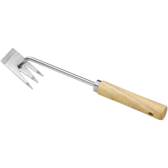 Outil de désherbage - DIOCHE - Fourche en acier inoxydable - Poignée en Outil de désherbage - DIOCHE - Fourche en acier inoxydable - Poignée en