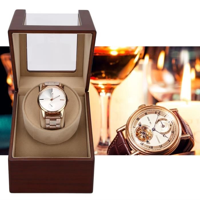 Boîtier Remontoir Automatique Pour Montre | 4 Modes De Rotation | Moteur Silencieux <10dB - Noir