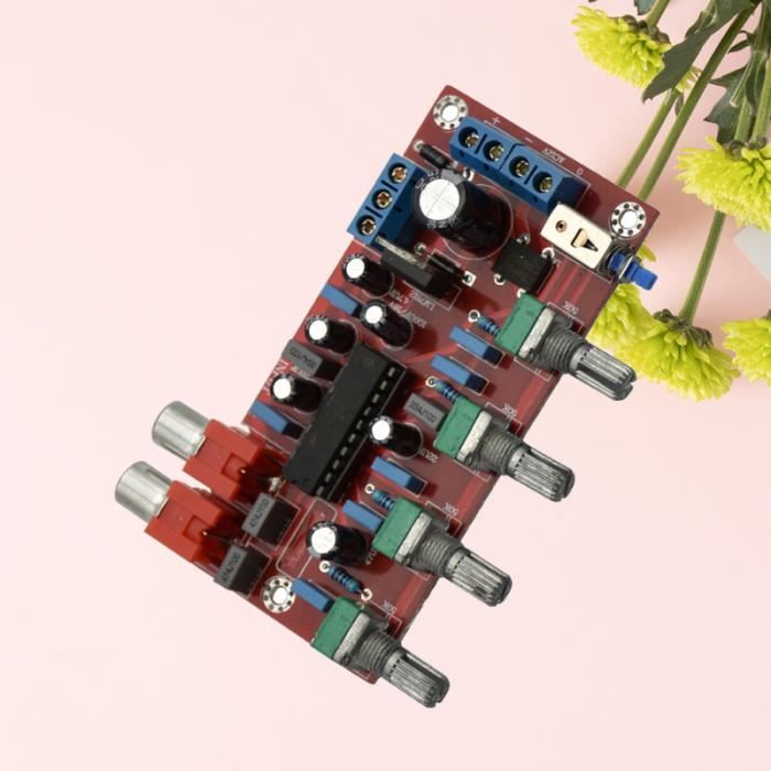 Ampli Audio 12V AC Préampli HiFi NE5532 Kit DIY - Carte Volume/Tonalité