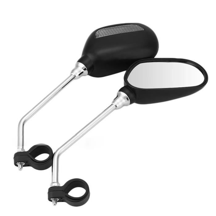Retroviseur Velo Guidon,Retroviseur Trotinette Electrique,Miroir Convexe 360° Réglable Pour Vtt