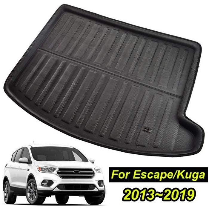 LSYBB Coffre en Cuir Tapis De Coffre De Voiture Mat pour Ford Kuga /ÉVasion 2013-2019 Accessoires De Voiture,B