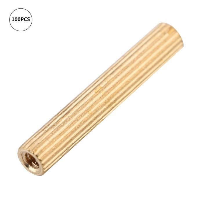 Lot De 50 Entretoises Hexagonales Femelles M3x5x4mm Pour PCB - Laiton Droit - Uxcell