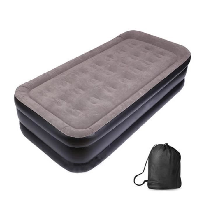 Matelas Gonflable - ZGEER - Lit Pneumatique - Auto Gonflage - Flocage Doux - 196x97x56cm