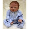 Nouveau Bébé Reborn Poupées Silicone Baby Doll Toys Petite Fille Garçon Poupée De Couchage Enfant de Camarades De Noël D'anniversair-1