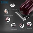 100-240V kemei professionnel cheveux tondeuse électrique tondeuse à cheveux puissante machine à raser les cheveux-1