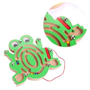 TABLE JOUET D'ACTIVITÉ Puzzle de labyrinthe en bois aimantée magnétique e