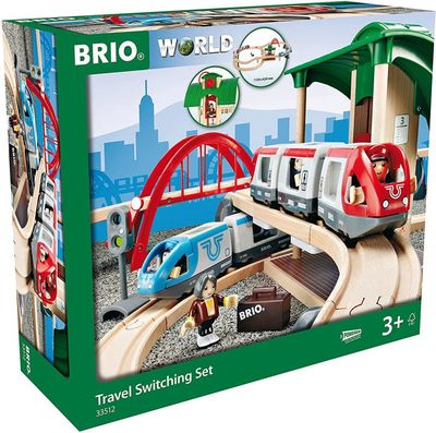 BRIO World Tractopelle – Avec Aimant, En Bois, Dès 3 Ans
